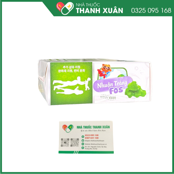 Nhuận tràng FOS Hỗ trợ nhuận tràng, giảm táo bón